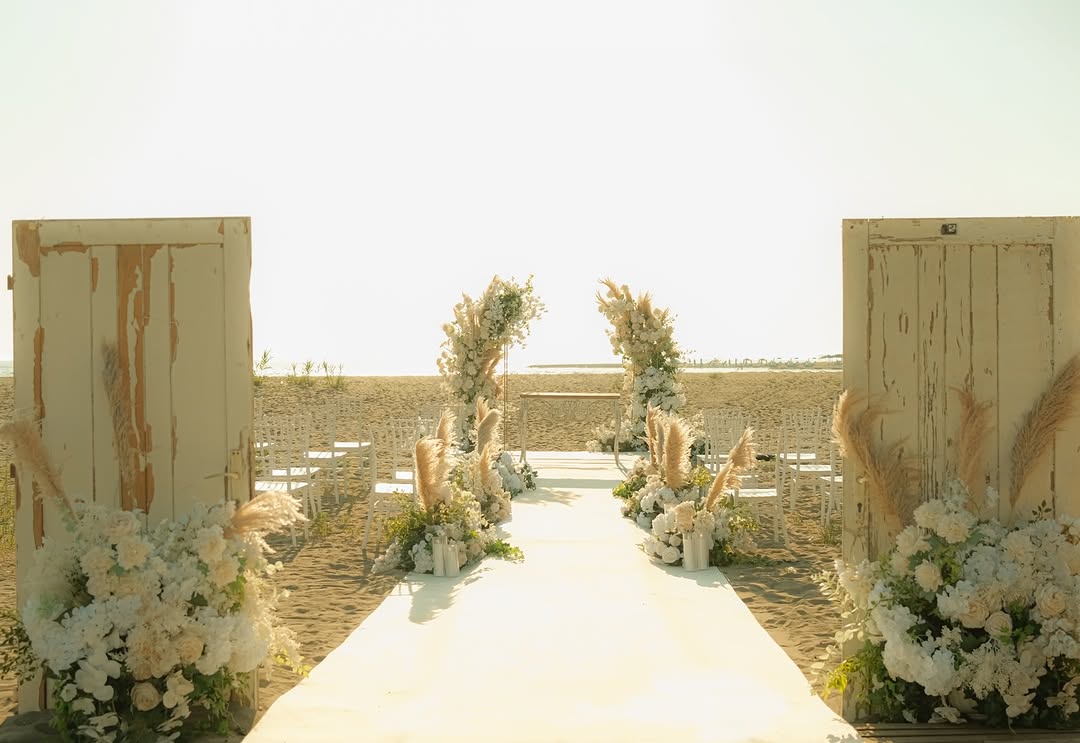 Outdoor ceremony design